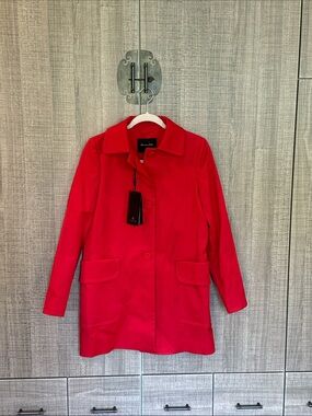 Massimo Dutti Red‎ Spring Coat